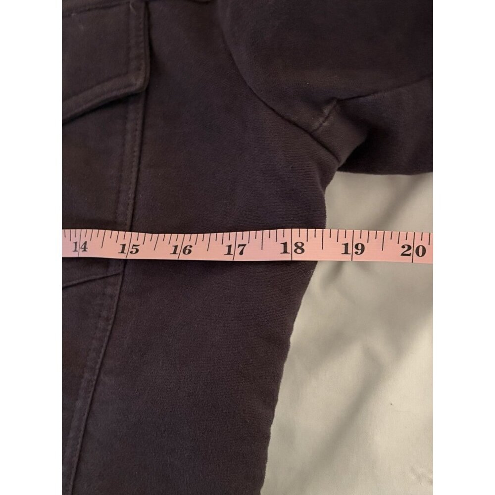 Katharine Hamnett Denim Brown Women’s Lined Jacket Size Medium Made In Italy - Picture 5 of 8